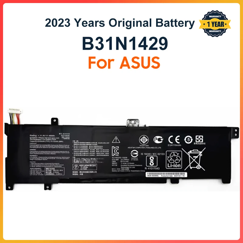 B31N1429 Laptop Battery For ASUS A501L A501LX A501L A501LB5200 K501U K501UX K501UB K501UW K501LB K501LX K501L 48Wh