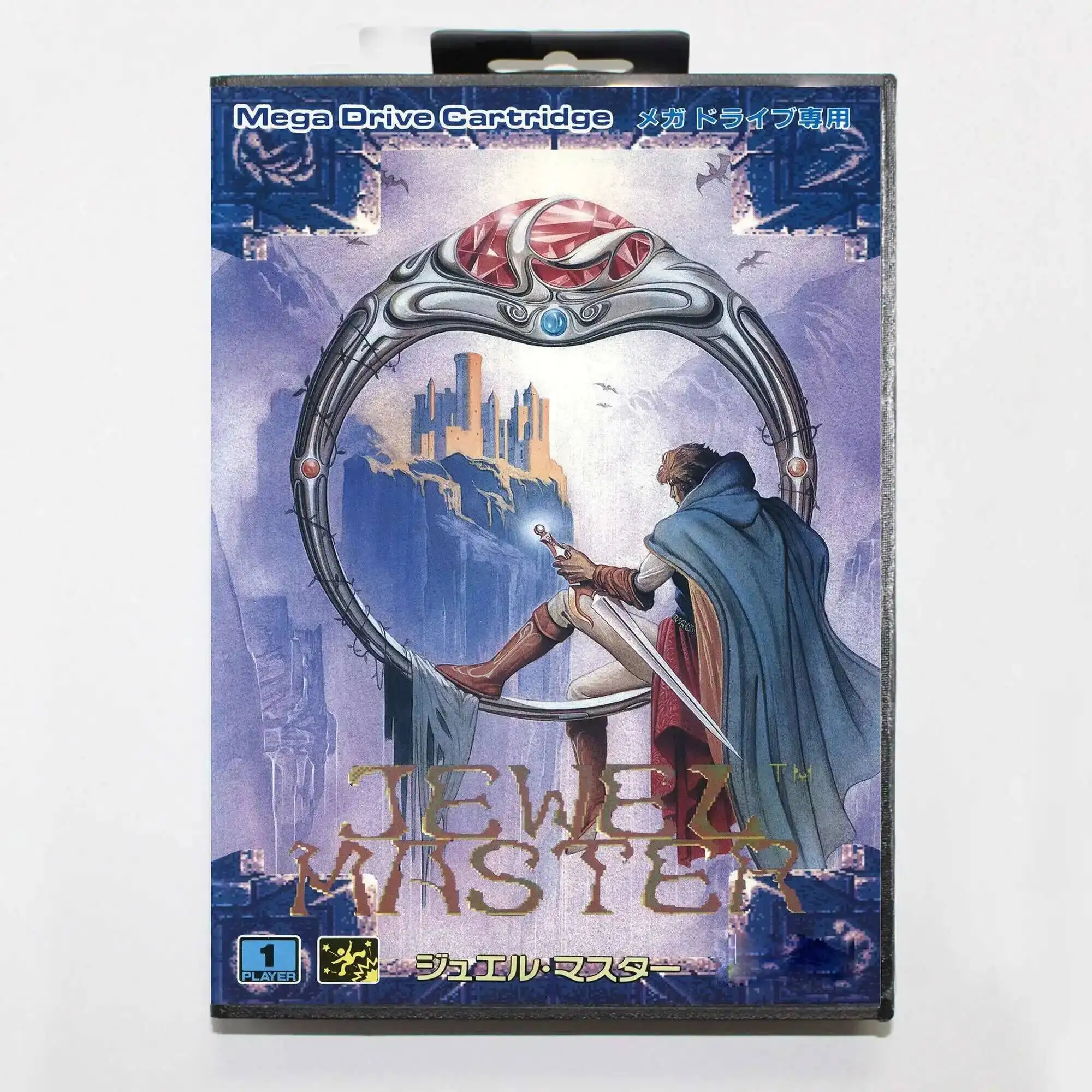 Hot Sale Jewel Master Game Card With JP Box 16bit MD Cart For Sega Mega Drive/Genesis System