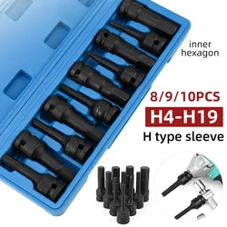 Impact Hex Driver Bit Set 1/2