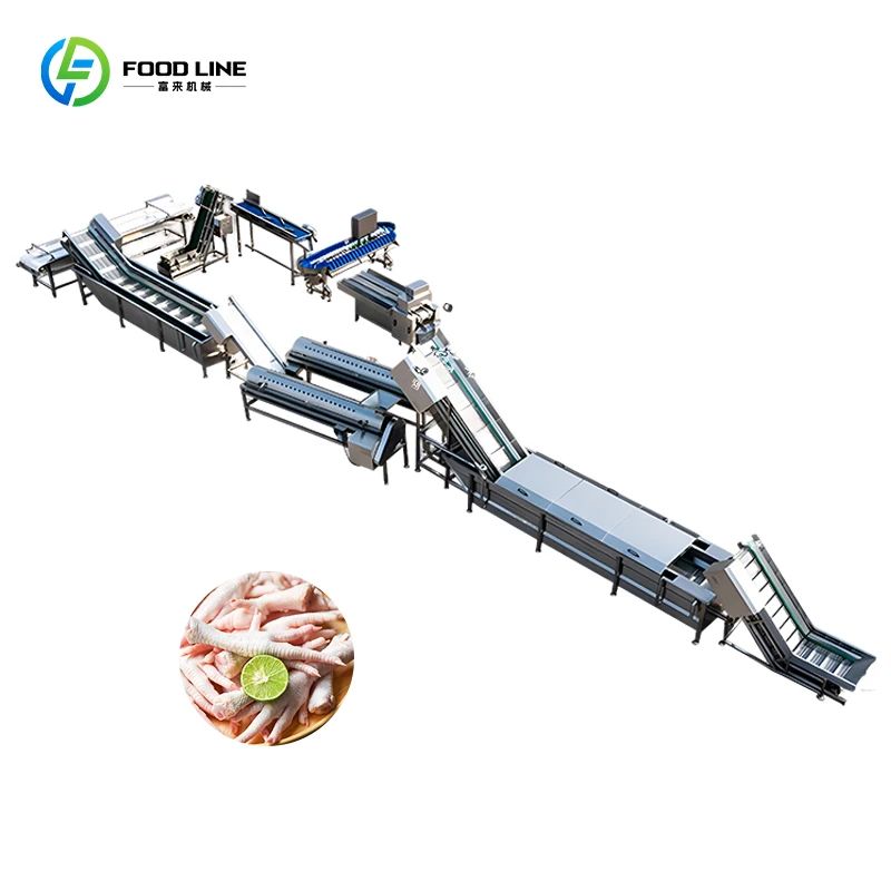 Customized FL Poultry Slaughtering Processing Halal Chicken Slaughtering Machine Line with Long-term Service