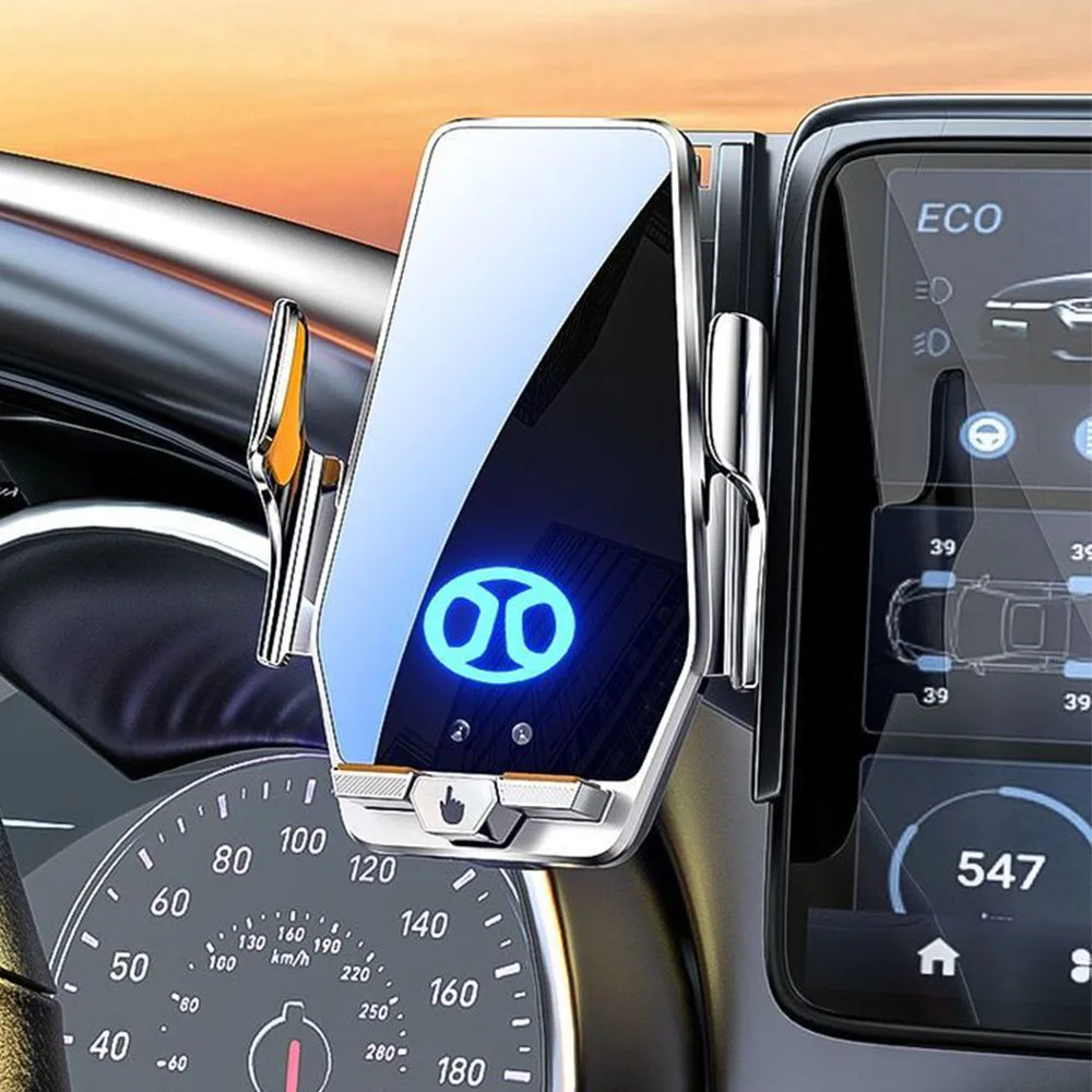 For BAIC 212 T01 2024-2025 Special Car Screen Car Phone Holder Wireless Charging Induction Navigation Stand