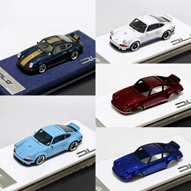 DeepMaker 1:64 911 Singer DLS Cast Resin Car Model, A Gift Toy for Friends, An Adult Collection Piece.