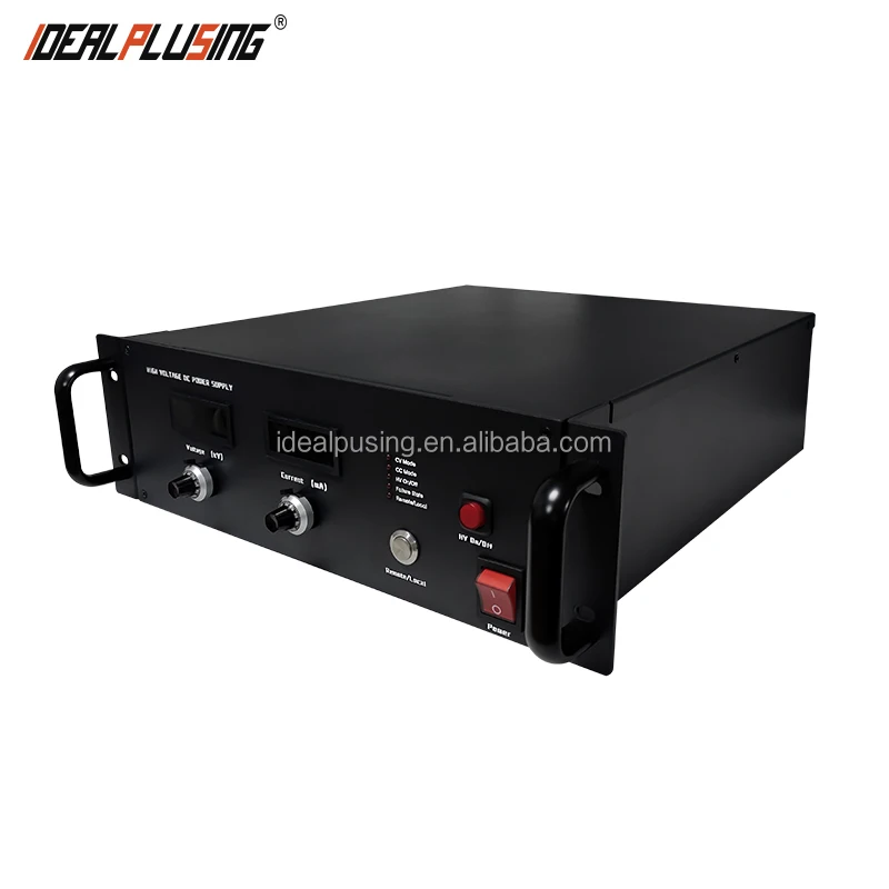 220 volt ac to 100k volt dc power supply rack mount 0.3mA 30W variable voltage power supplies for electrostatic flocking