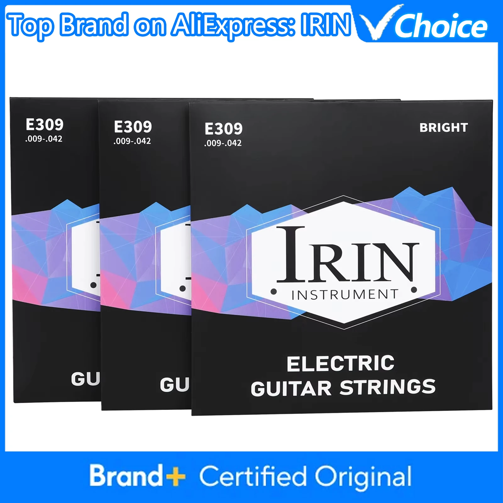 E309 Electric Guitar String Hexagonal Alloy Bright High Carbon Steel Core Wire Protective Coating Electric Guitar Accessories