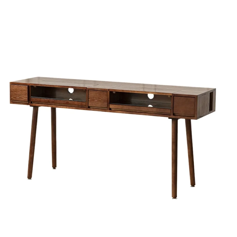 Wooden Professional Nail Table Dust Collector Designer Salon Nail Desk Beauty Workstation Stolik Do Manicure Furniture Salon