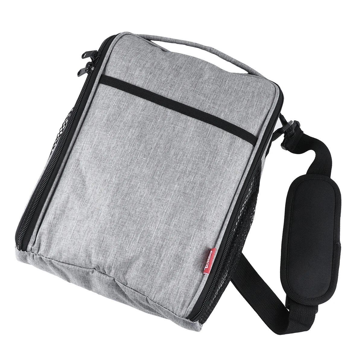 

Red Thermal Bag Insulated Lunch Tote Large Capacity Aluminum Foil Oxford Fabric Bento Picnic Storage Portable Food