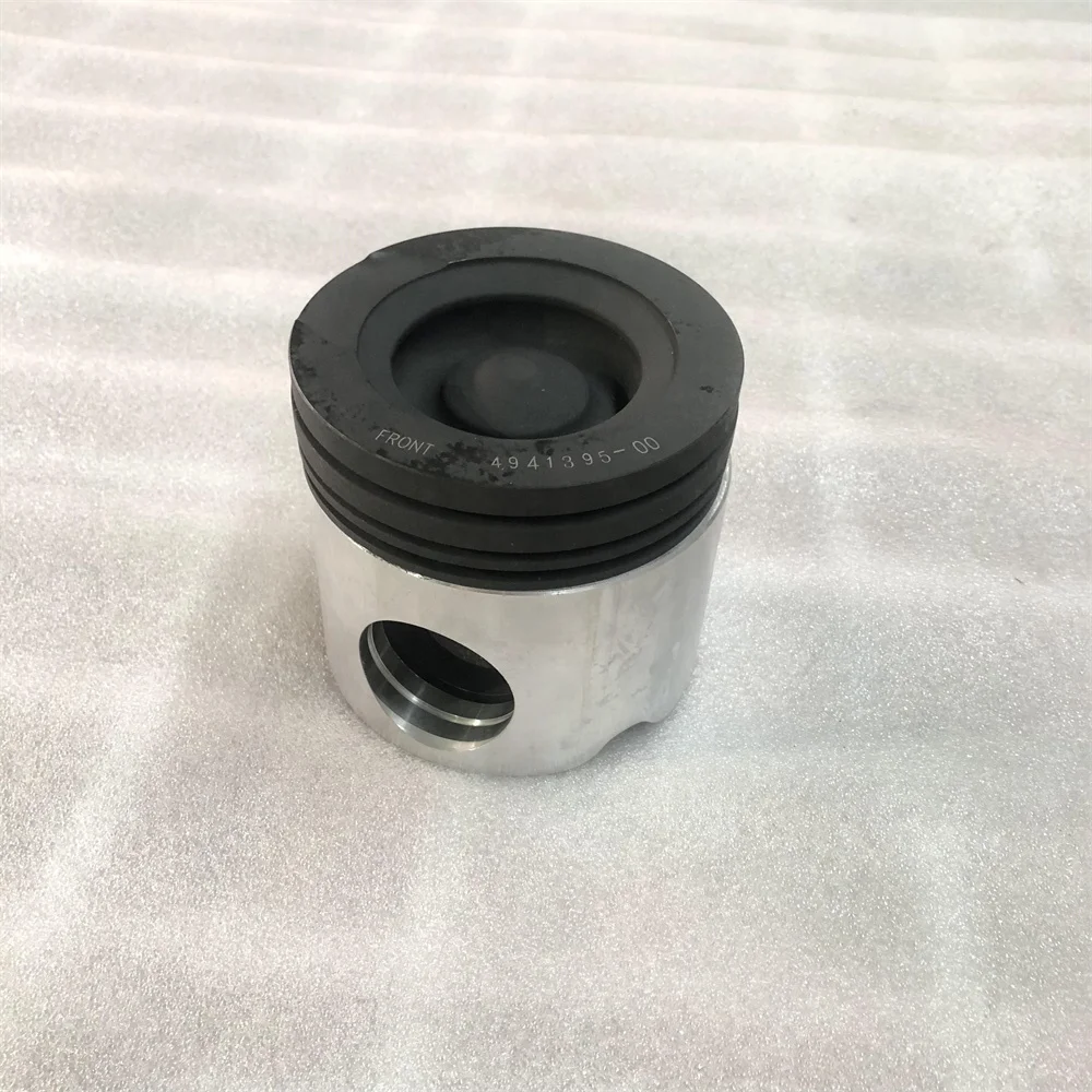 カミンズ 6L シリーズアクセサリーディーゼル耐久性のあるエンジン分割ピストン 4941395 スポットに適しています