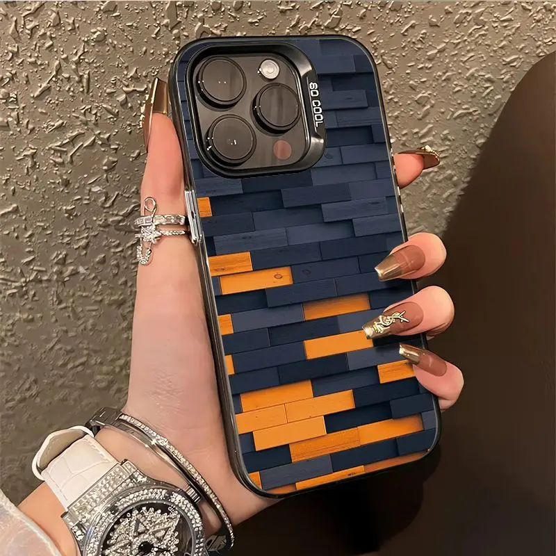 

Чехол для телефона с креативным зажимом для iPhone 16, 15, 14, 13, 12, 11 Pro/Max/Plus, противоударная задняя крышка с защитой от отпечатков пальцев