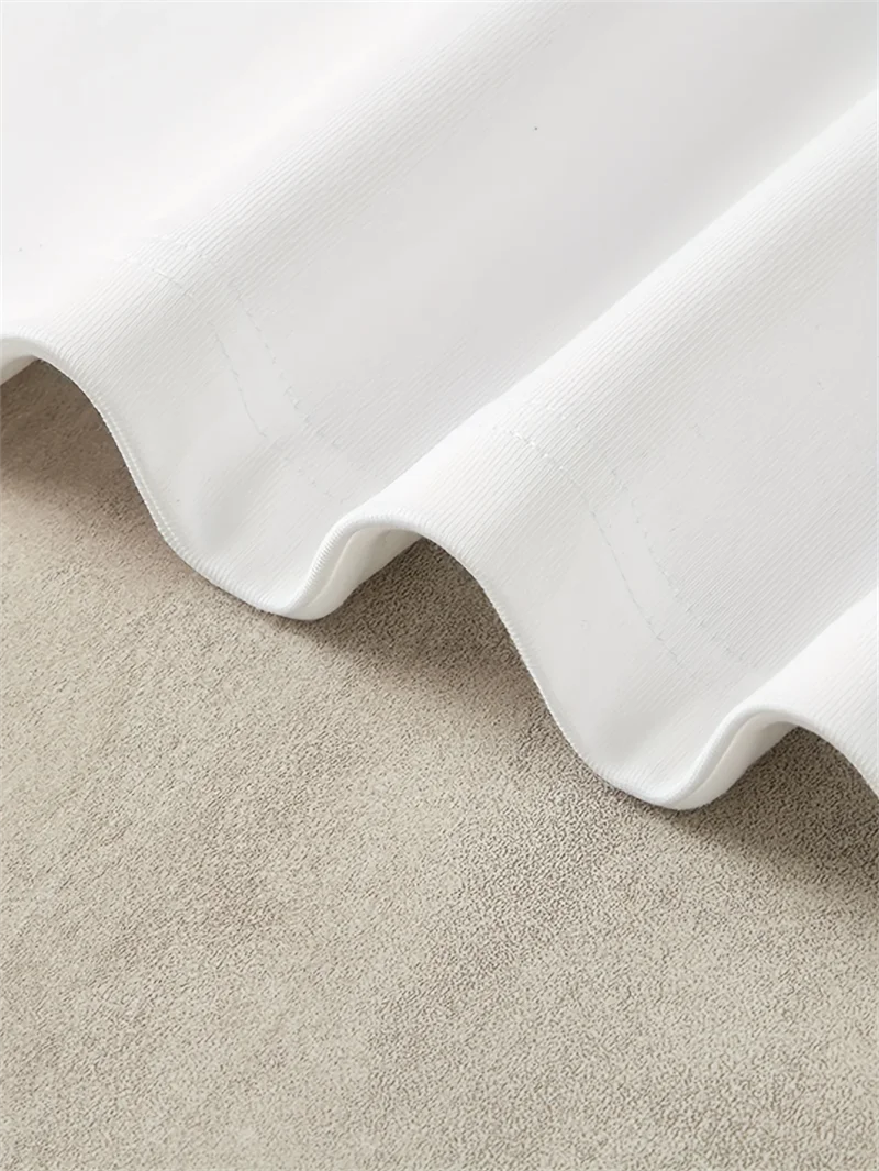 Weiche Baumwoll-T-Shirts mit Kurzarm und Segelboot-Kunstdruck, Lässiges T-Shirt für Herren und Damen, Modische Luxusmarke, Tägliches Outfit-Oberteil – Detail 5
