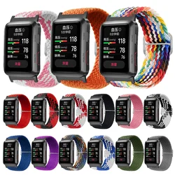 For Huawei Watch D Nylon Soft Sport Strap Replacement Watchband for Huawei WatchD Striped Solid Color Bracelet Wristband