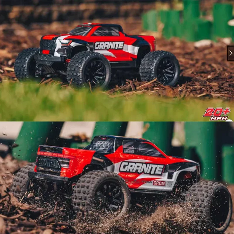 Arrma 1/18 Remote-controlled Vehicle Rtr Granite Grom Small Granite Rc Remote-controlled Electric Off-road Climbing Vehicle