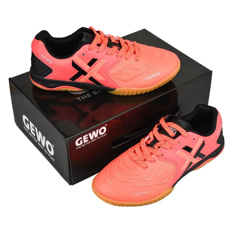Oryginalne sportowe trampki sportowe Ping Pong GEWO X05 buty do tenisa stołowego dla mężczyzn