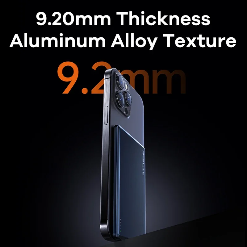 REMAX Magnetic Power Bank Alloy Wireless Charger For iPhone 15 Pro MAX 13 12 Xiaomi 14 Samsung S23 Ultra Thin Portable PowerBank