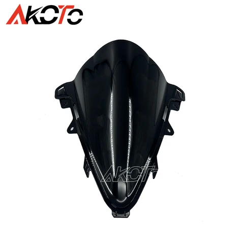 ДЛЯ VOGE 660 660S RR 660 RR660 RR660S 2024 2025 НОВЫЙ DEGIN Запчасти для мотоциклов ABS Двойной пузырьковый лобовое стекло Лобовое стекло