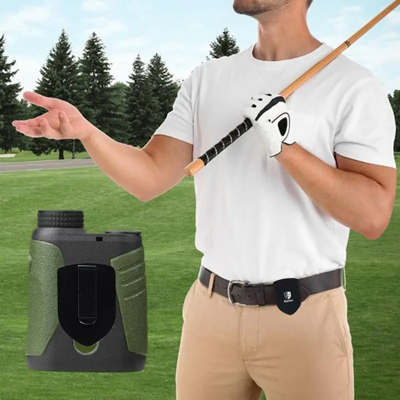 Réinitialisation de ceinture de télémètre de golf portable, pince de morsure en métal, fourniture de télémètre, outil léger, accessoires