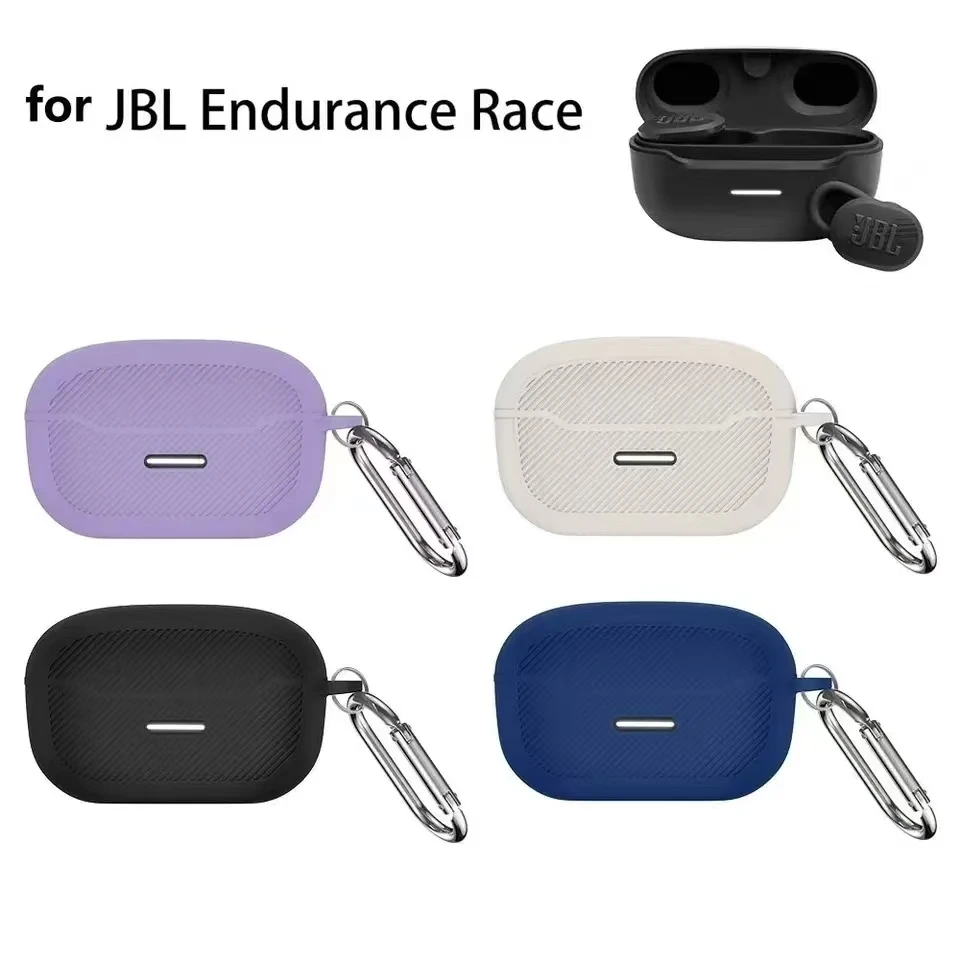 Non-slip Sleeve Earphone Case Waterproof Protective Cover Earbuds Case Sweatproof for JBL Endurance Race