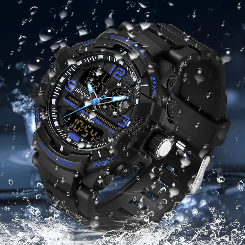 Brand Sports Men\'s Watches,Military Quartz Mens Watch Waterproof Watch For Men Clock, Luminous WristWatch,Reloj Hombre relogios