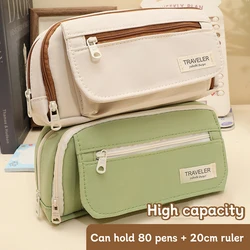 Kawaii 5-layer Pencil Case Multi-functional Pen Box Student Multi-layer Storage Bag School Office Supplies Stationery