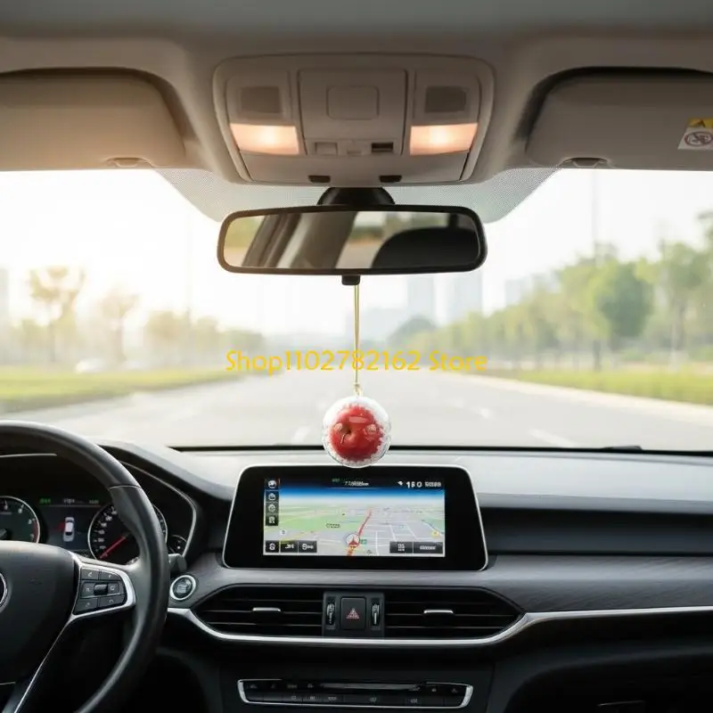 

547B Multiple Use Auto Hanging Decors Detachable Keyring Small Designs Mirror Ornamen