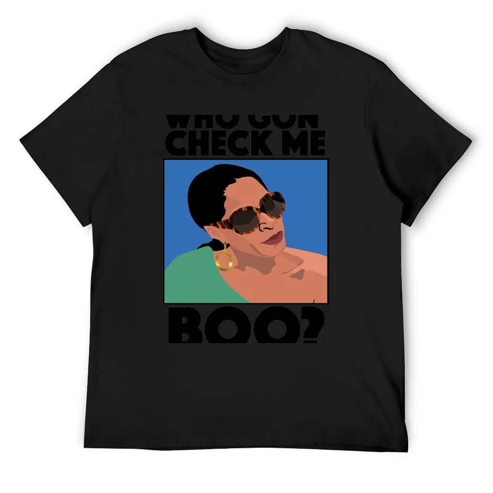 SHEREE WHITFIELD|Who Gon Check Me Boo?|RHOA (Real Housewives of Atlanta) T-Shirt designer shirts blue archive anime shirts men