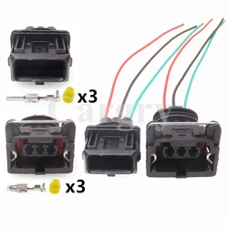 1 Set 3P Automotive Throttle Sensor Wiring Harness Socket 282191-1 282729-1 1-962581-1 AC Assembly Car Waterproof Wire Connector