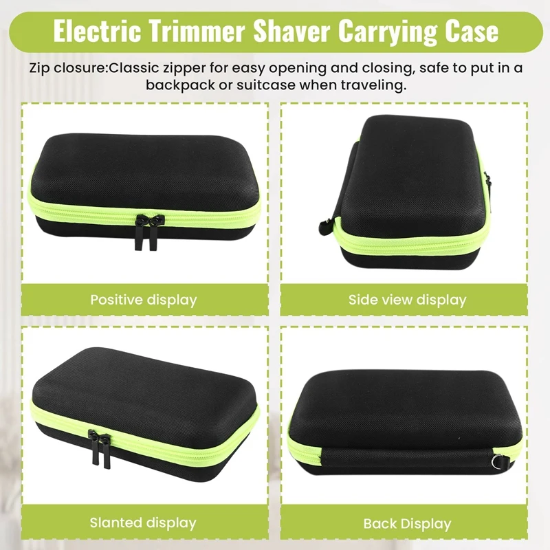 Electric Trimmer Shaver Carrying Case For  Oneblade Electric Trimmer Shaver Body, Replacement Blades For  Oneblade