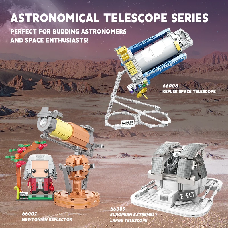 

Space Telescope model Building block Sets Kepler Maximal Home Office Collection Model Ideal Gift for Space Lovers