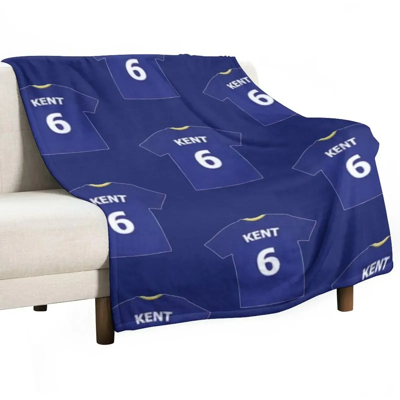 

New Roy Kent blue Throw Blanket Warm Accent Blanket for Living Room Decoration