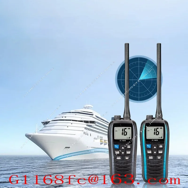 M25/M37/V85 Marine Intercom Maritime Grade 7 Waterproof Handheld Very High Frequency VHF Float