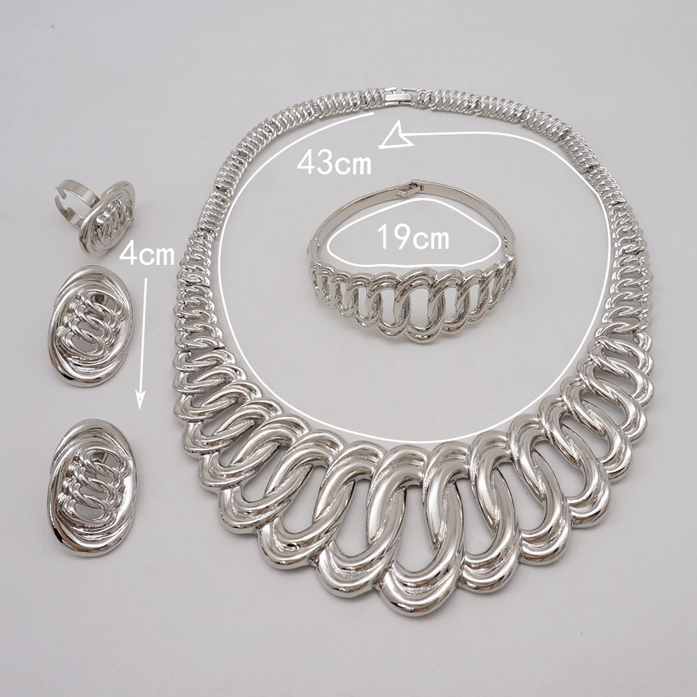 Trendige Dubai Silberfarbene S – Women Accessories Dubai Bewertung und Preis