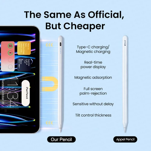 Imagen 2 del producto Lápiz original de Apple Segunda Generación lápiz iPad 2 1 lápiz óptico para iPad Pro 11 12,9 aire 5 7 8 9 10 th Mini 5 6 2018-2023 Accesorios