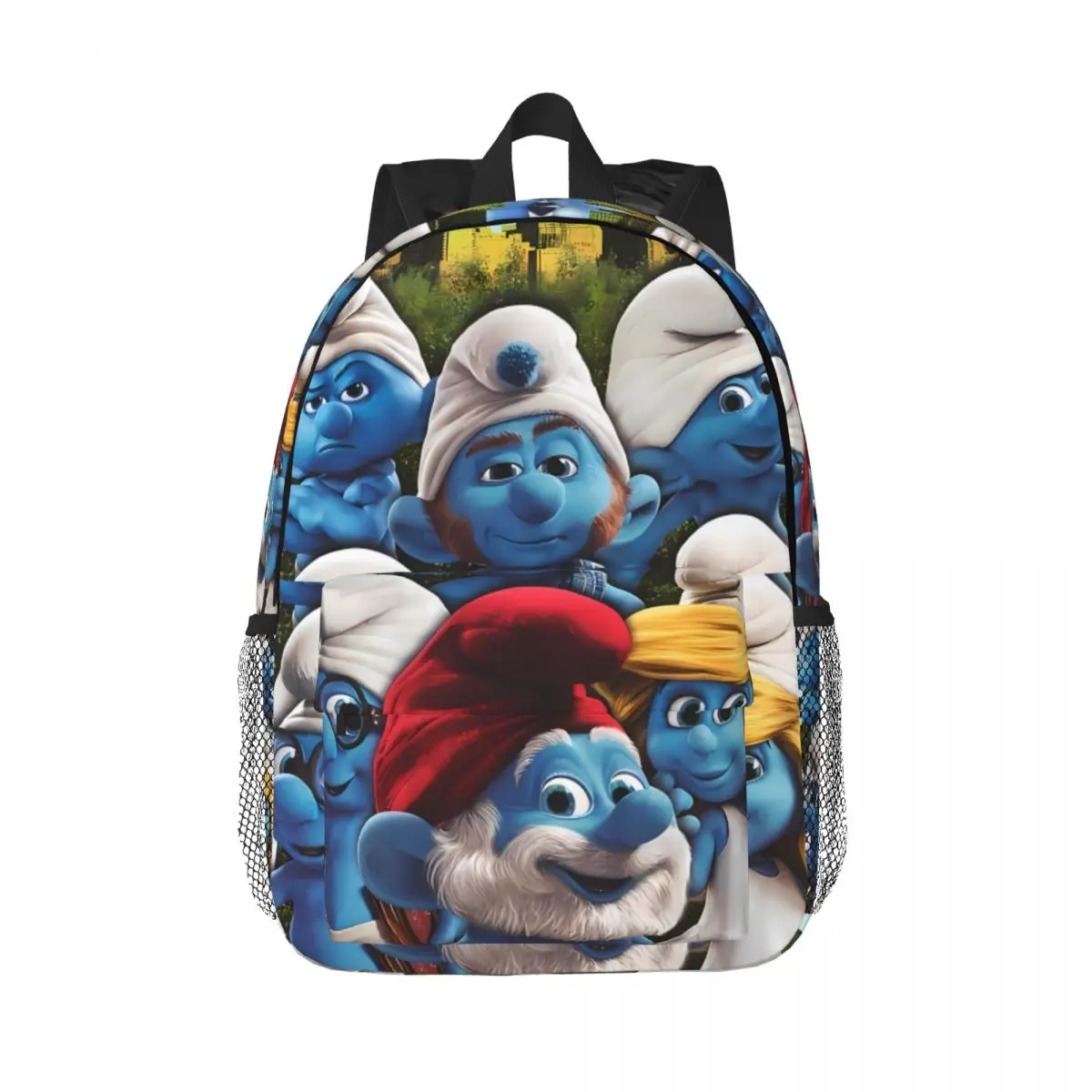 

The-Similar-Smurfs New Fashion High Capacity Waterproof College Backpack Trendy Laptop Travel Book Bag 15inch