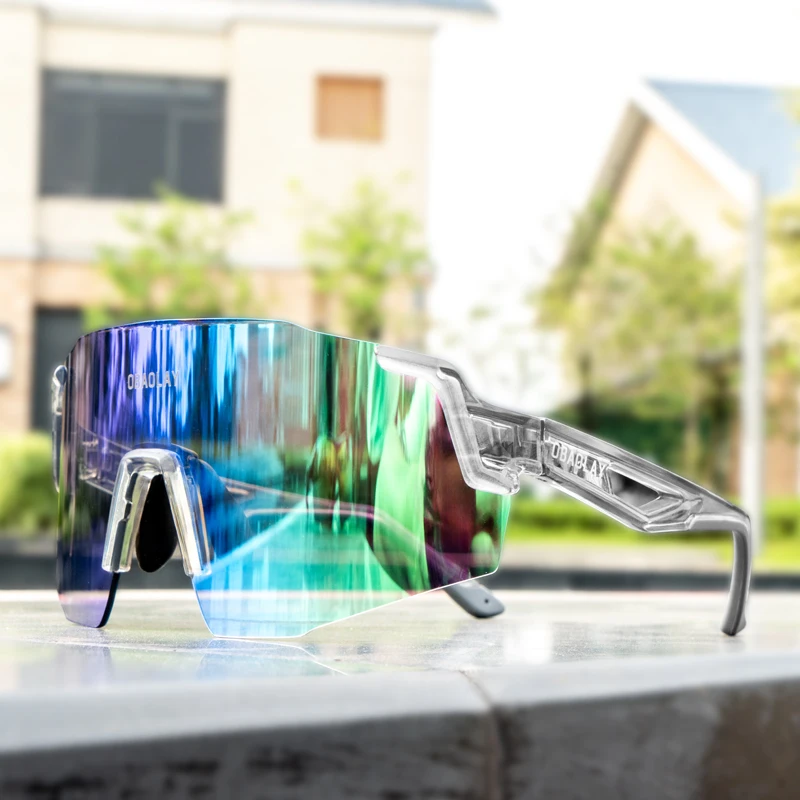 2025 نظارات شمسية رياضية للرجال خفيفة للغاية للدراجات الجبلية نظارات ركوب الدراجات الجبلية للنساء UV400 نظارات ركوب الدراجات الهوائية الضوئية