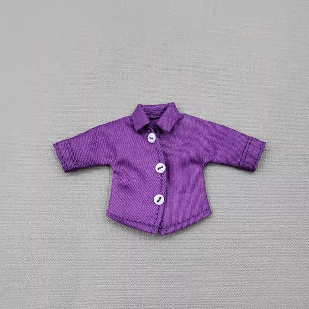 Moda Camicia lunga Seeved Abbigliamento casual Regalo T-shirt Jeans Top 10 stili per bambole ob11 1/11 per bambole Bjd 1/12