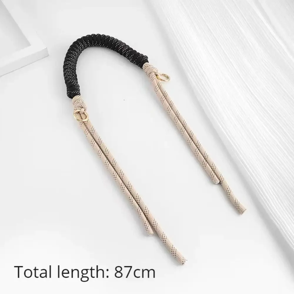 

New Braided Bag Strap HandMade Mini Bag Woven Strap Universal Short strap Shoulder Bag Strap Handbags