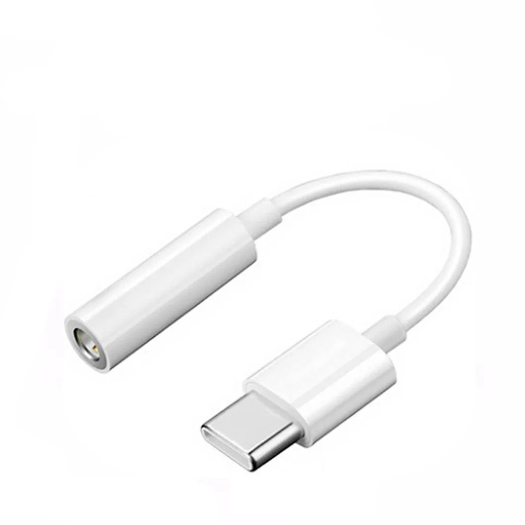 Type-C To 3.5mm Headphone Cable Adapter Type C USB-C Male To 3.5mm Analog  Audio Female Jack For type-C Xiaomi huawei