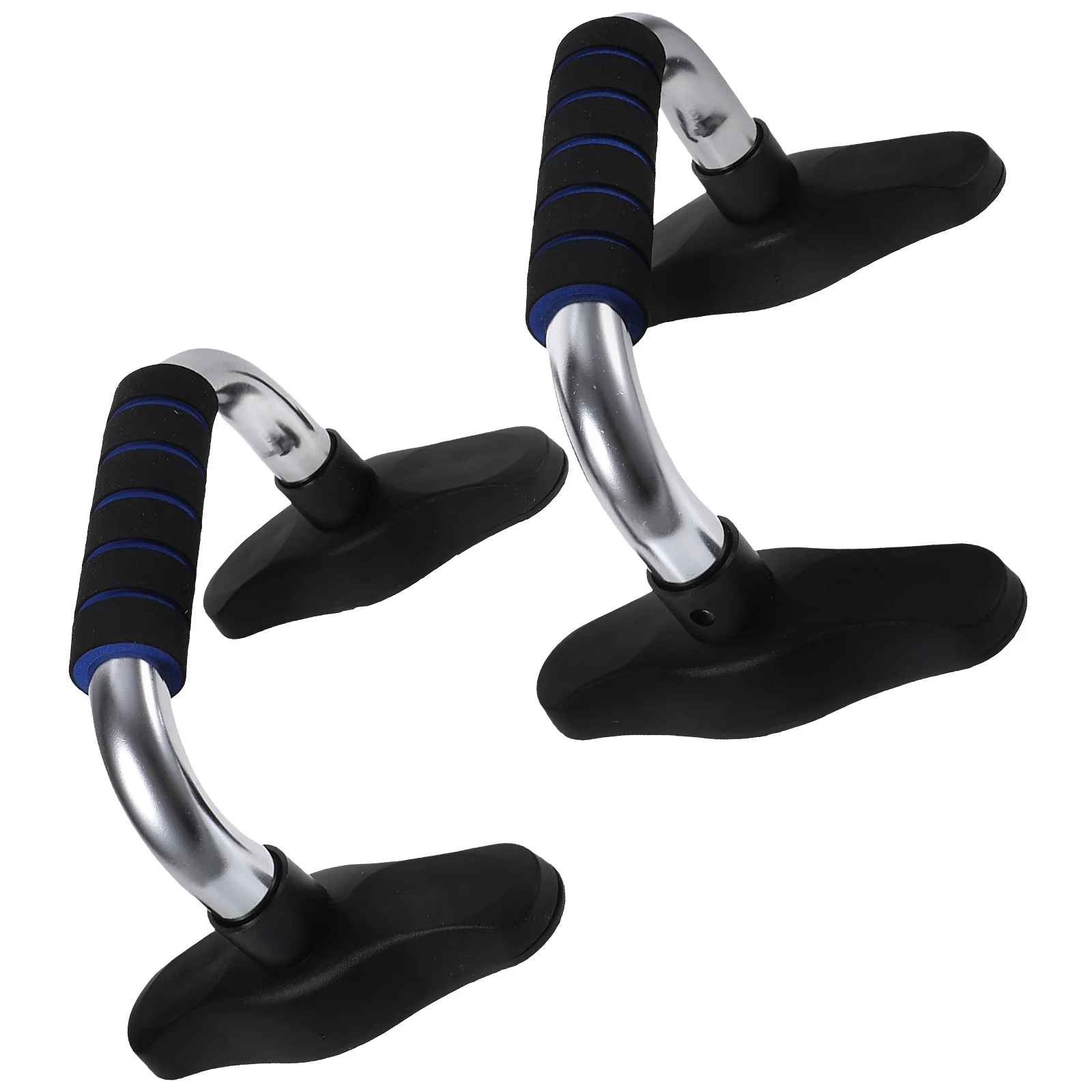 

1 Set Stand Durable Steel Anti Slip Foam Handles Home Arm Strength Training Fitness Equipment Abdominal Muscle Trainer