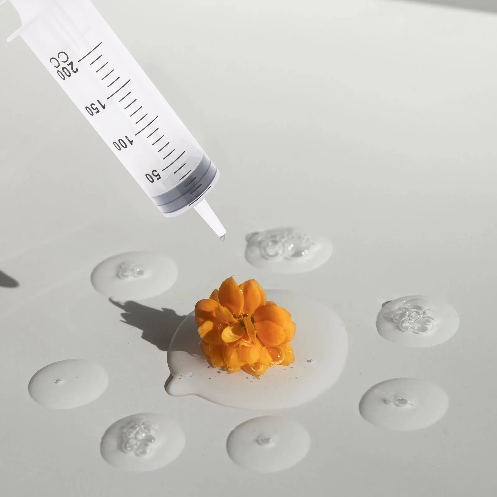 200Cc Liquid Measuring Feeder Rubber Feeding For Essential Oils Oral Liquid Storage Large Capacity With