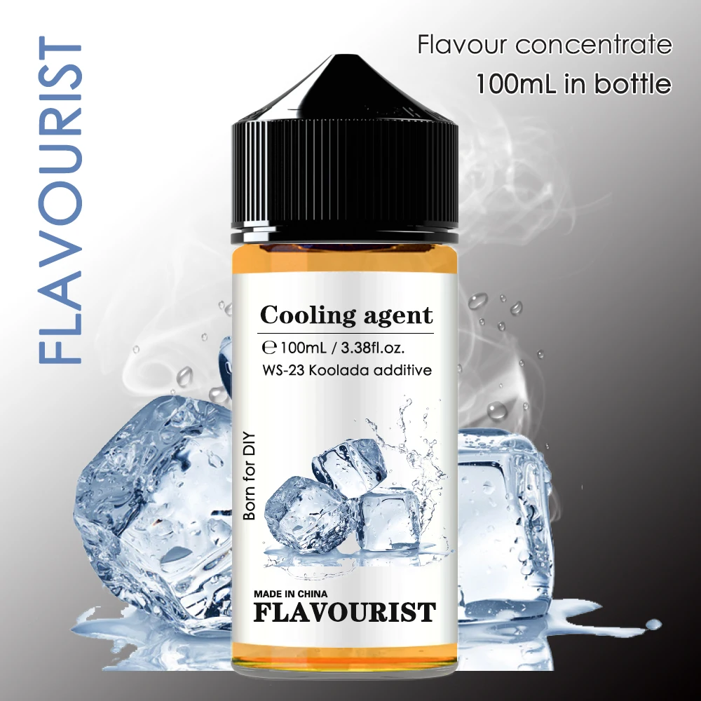FLAVORIST WS-23 Agente refrescante Sabor Concentrado Solubilidad de agua MEJOR E Líquido aditivo Koolada aromatizado