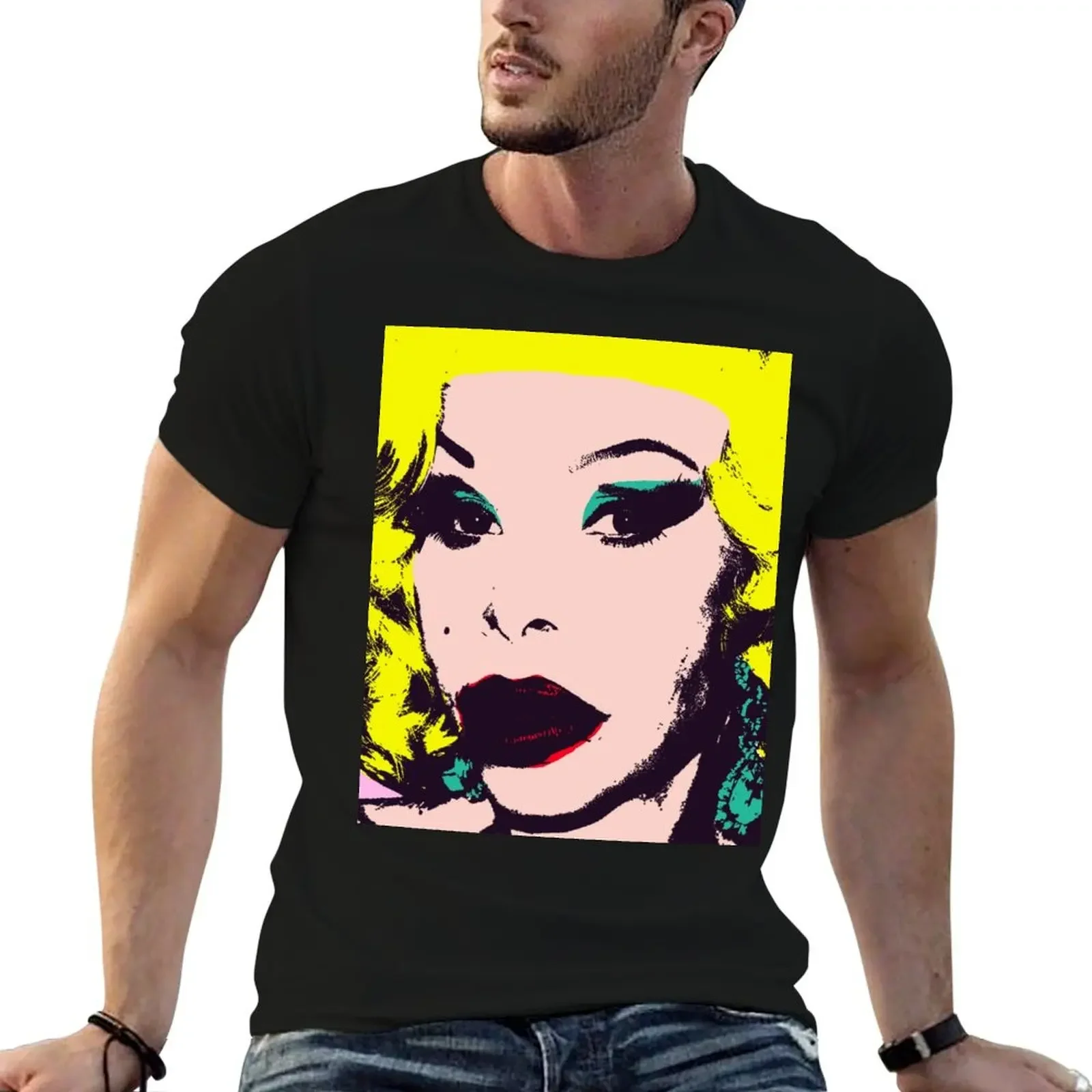 

Amanda Lepore T-Shirt plus size tops vintage graphic tee mens t shirt