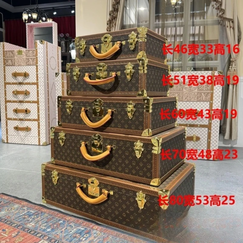 Coffee table suitcase living room window decoration tower case suitcase