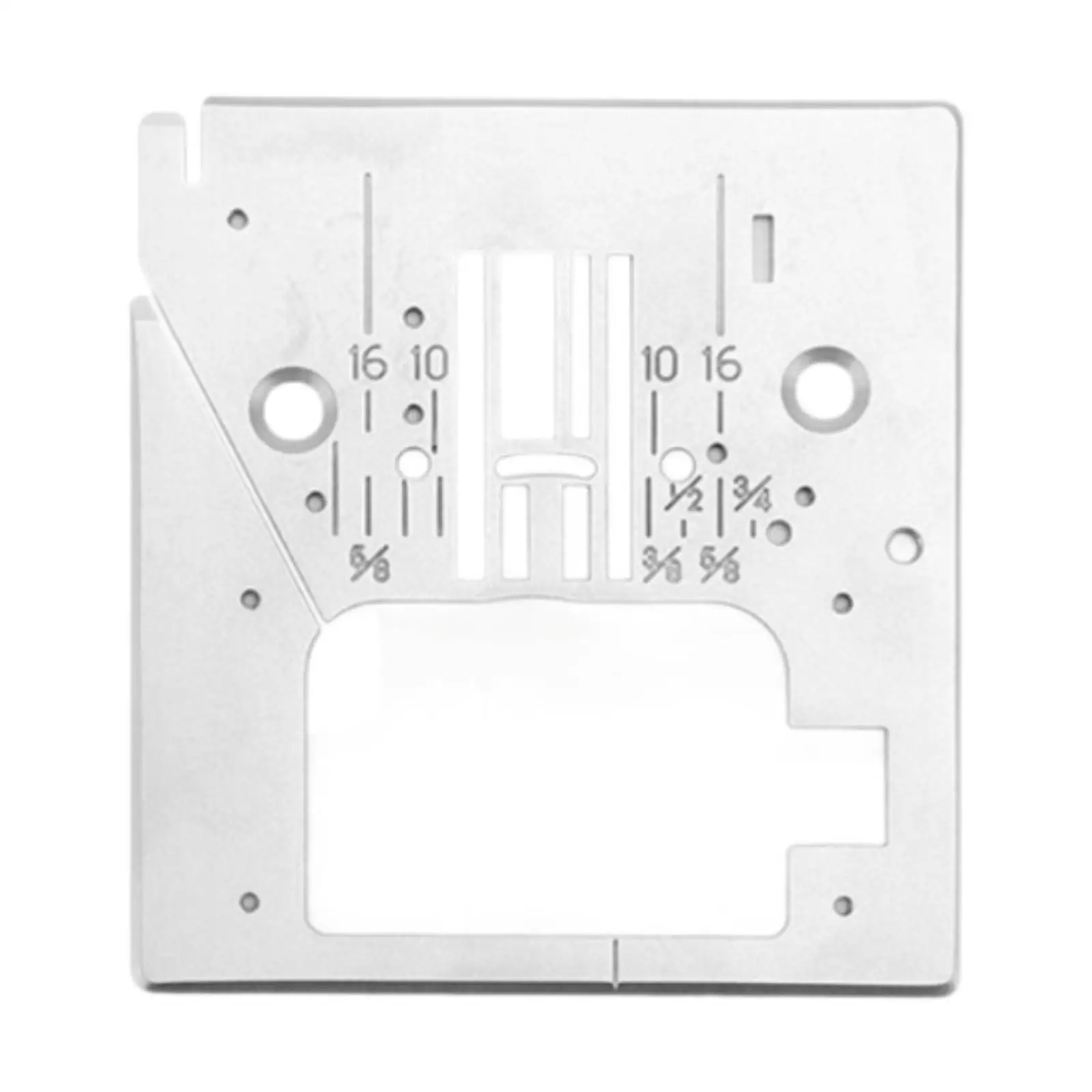 

Needle Throat Plate Thick Metal DIY Sturdy Home Tool Needle Board for Singer 3321 5511 Scholastic 4411 Heavy Duty Replacement