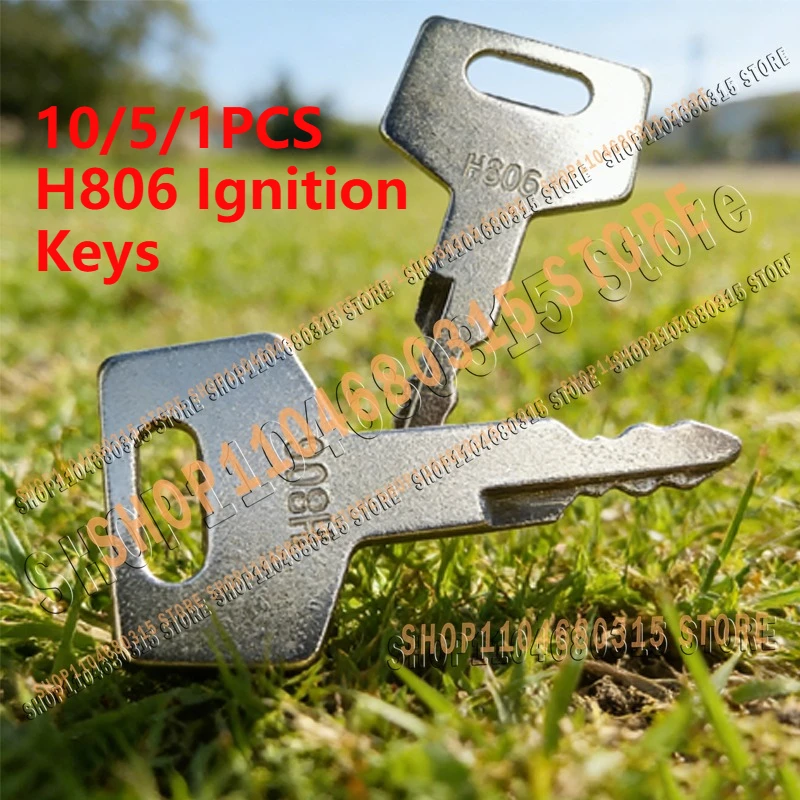 

Ключи зажигания H806 (10/5/1 шт.) для экскаваторов и гусеничных погрузчиков Takeuchi U1698X2, ключ для открывания двери