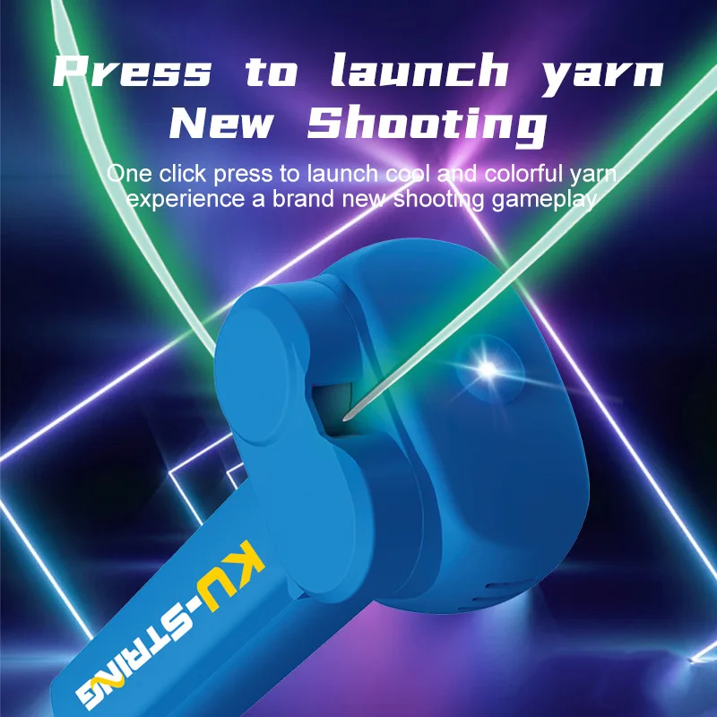 Amazon-Style Glow-in-the-Dark Rope Electric Propeller Handheld Novel & Unique Stress-Relief Toy with Sensory Interaction