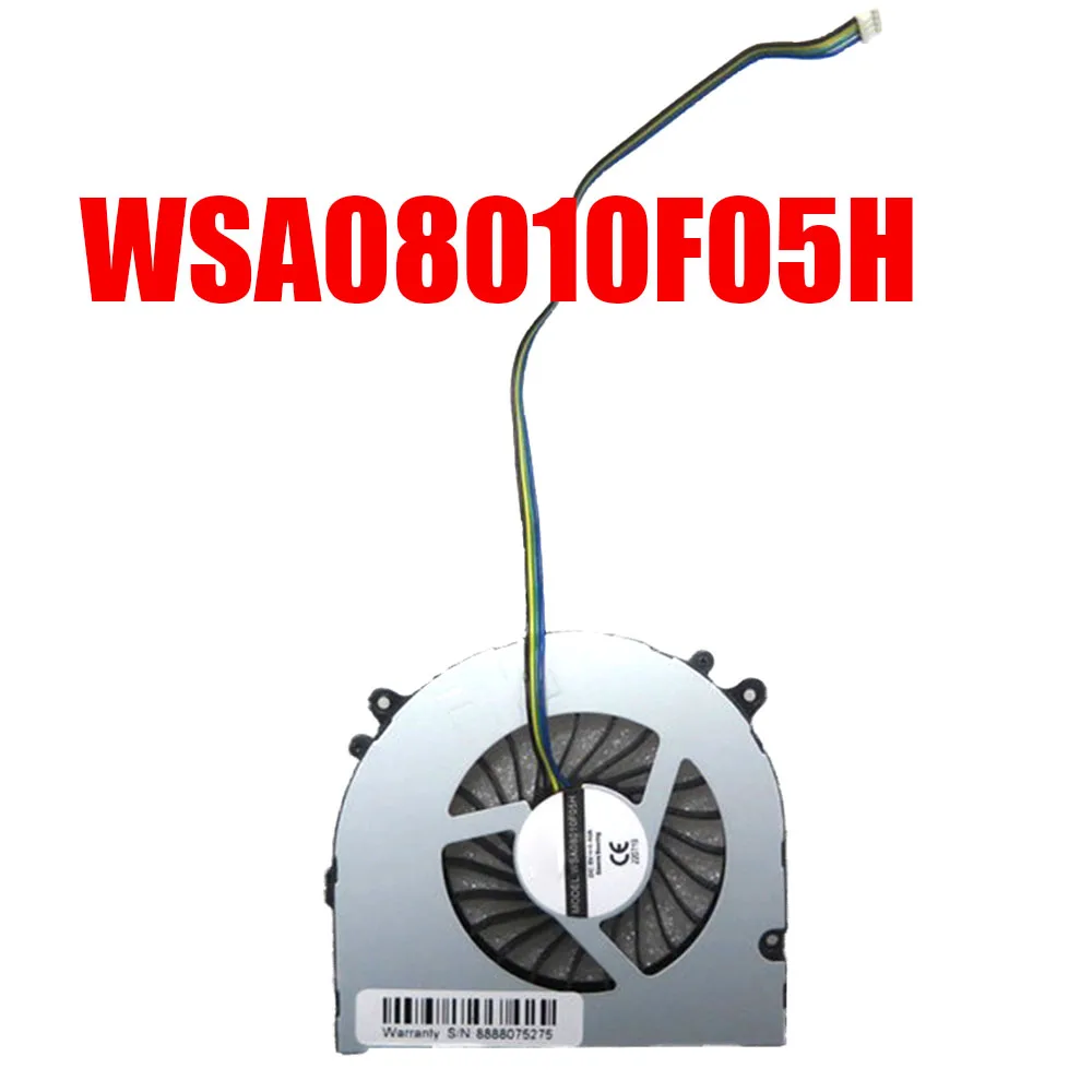 Mini PC CPU Fan WSA08010F05H DC5V 0.5A 4PIN New