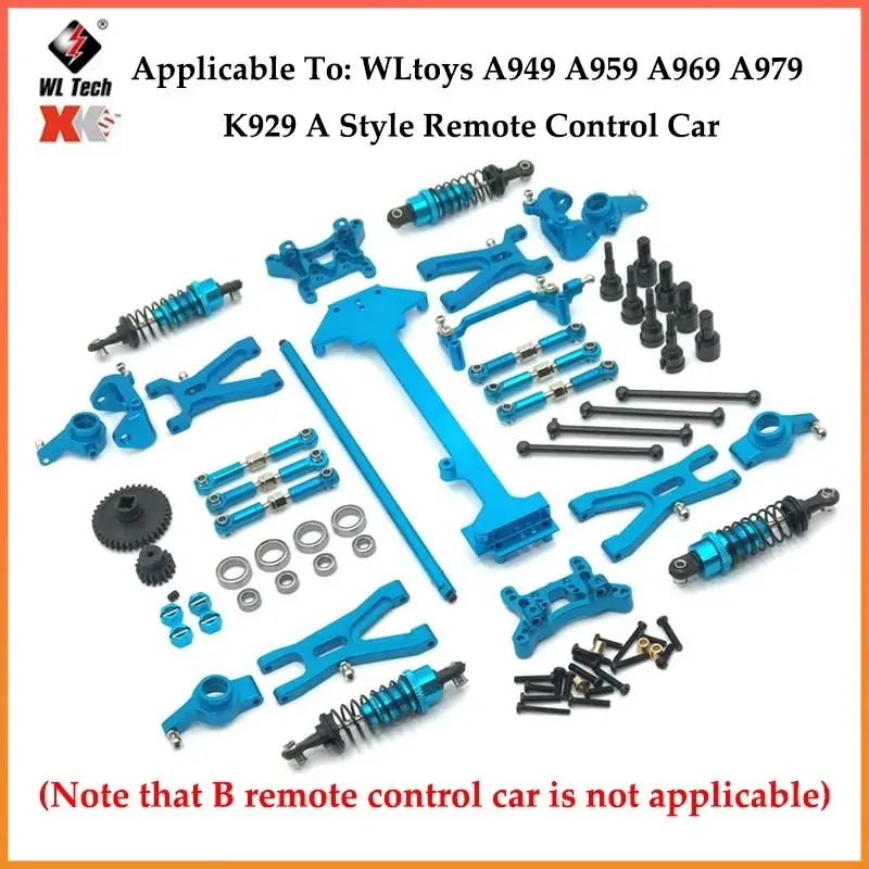 RCGOFOLLOW WLtoys A949 A959 A969 A979 Motor A949-32 1/18 RC Car Spare Parts Bottom A949-23/A959-B-27 Upgrade Differential Parts