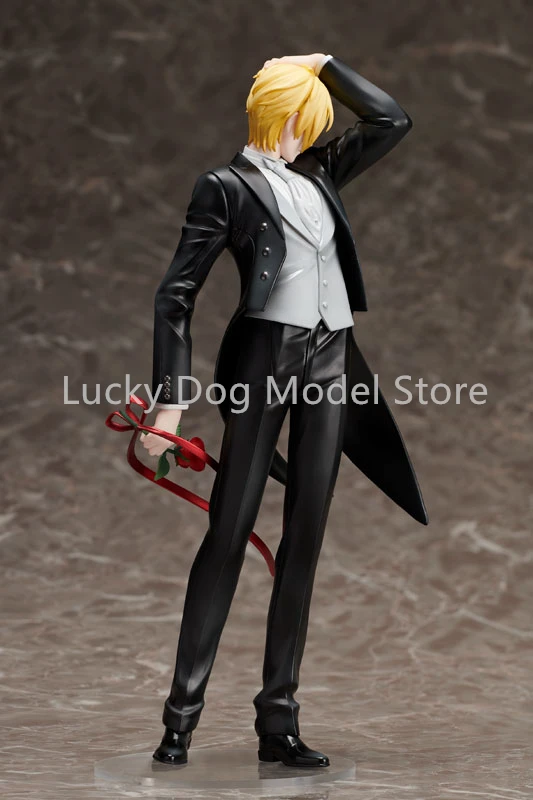 FREEing Original:Statue and ring style BANANA FISH Ash Lynx 1/7 PVC Action Figure Anime Figure Model Toys Collection Doll Gift