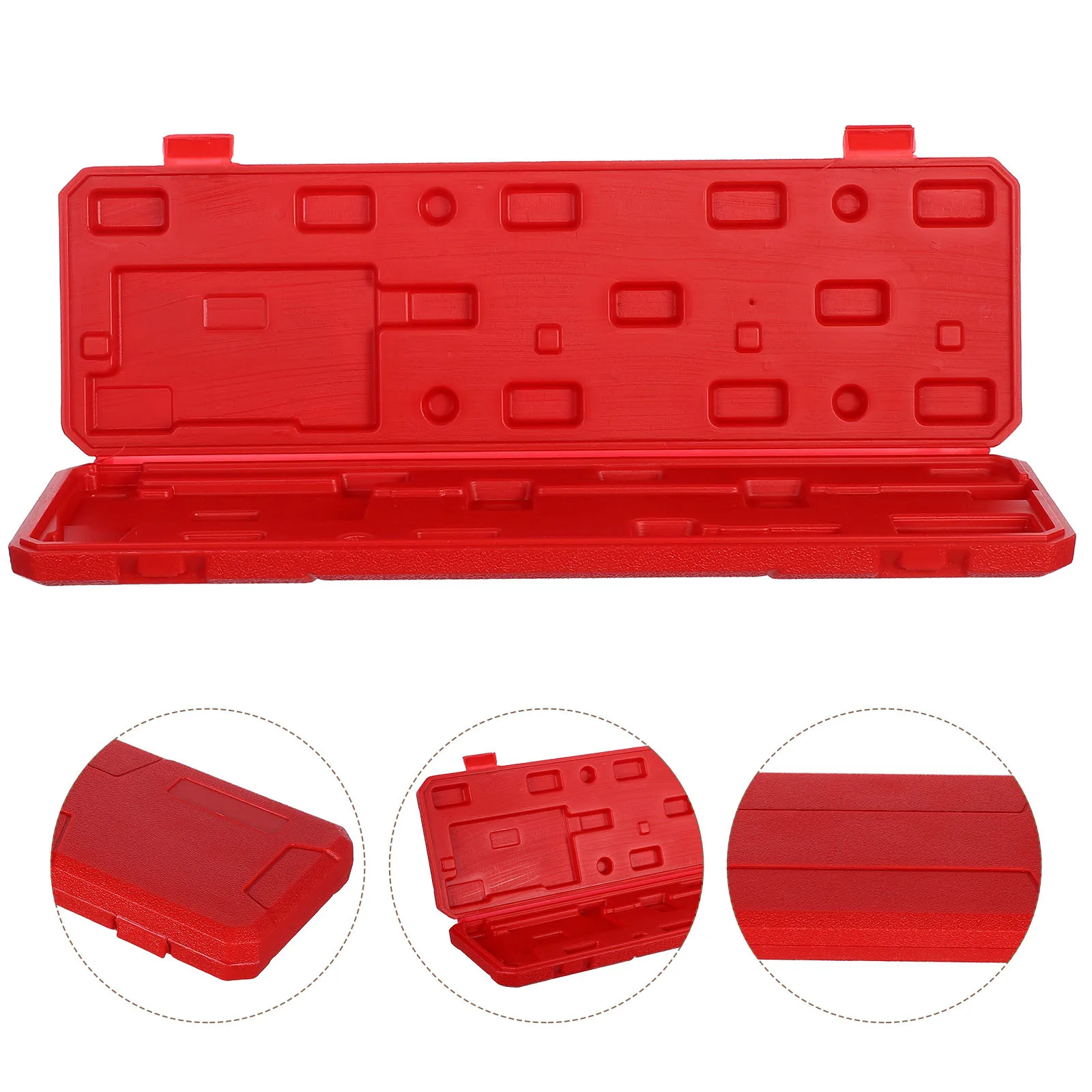 

Vernier Caliper Box 0-300Mm Heavy Duty Plastic Protection Cover Portable Measurement Tool Holder Easy Carry Ruler Container