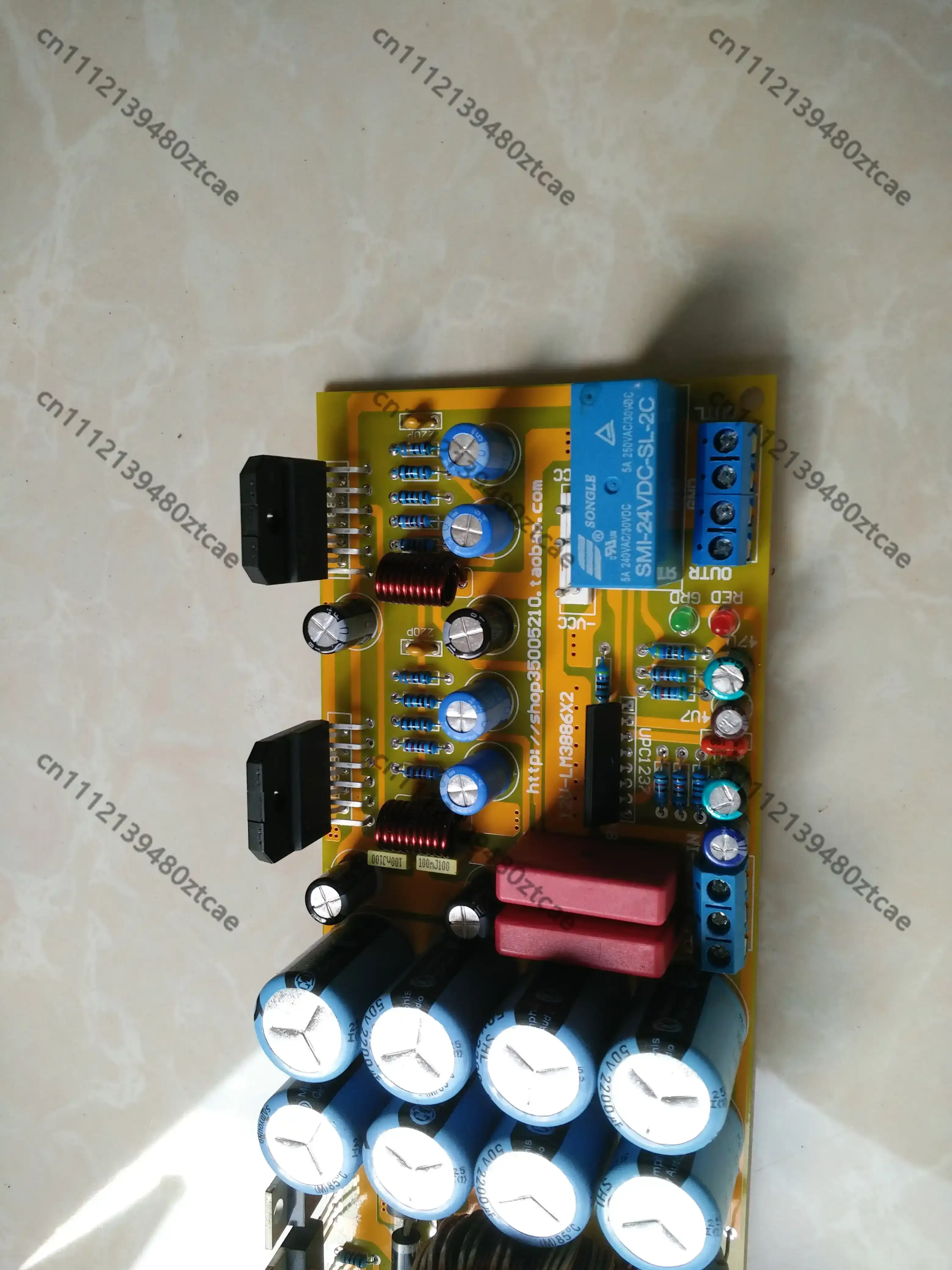New Arrival DC 12V Stereo Pure Post-stage Amplifier Board No Debug Required Finished Audio Board For Speaker DIY Modification
