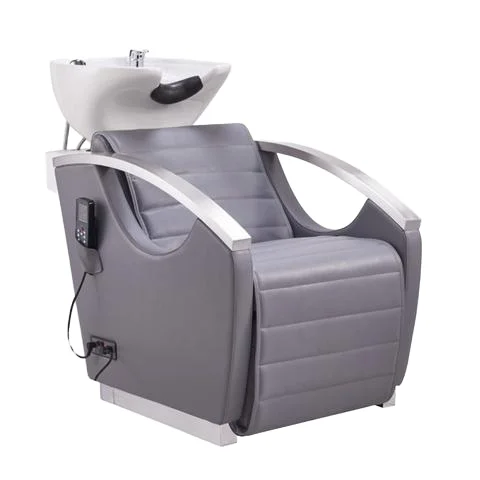 

Современное кресло-мойка из синтетической кожи с функцией массажа и подмывания головы для парикмахерских